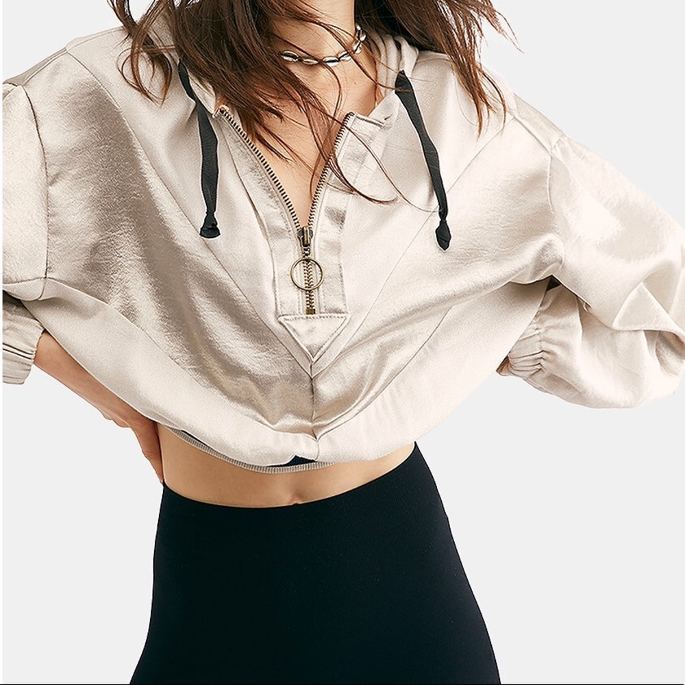 Free People Movement Starshine Quarter Zip Pullove - Picture 7 of 9